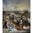 РЕПРОДУКЦИИ НА КАРТИНИ Клането на Хиос (1824)